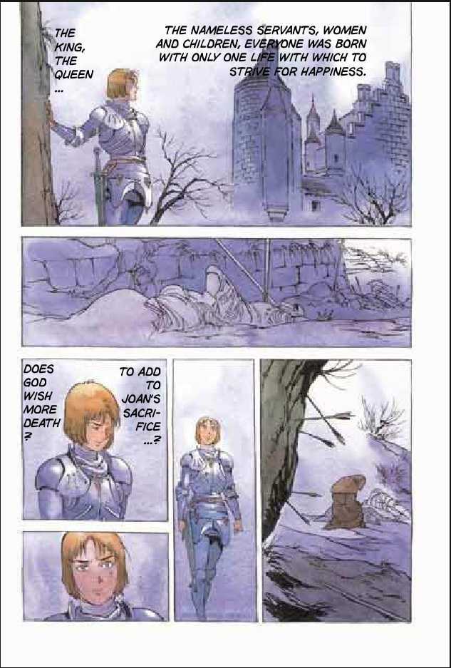Joan Chapter 3.1 page 75 - Vol.3 Chapter 1 : 1 Agnes \ 2 Alencon \ 3 Marguerite \ 4 Feu de la Pucelle (Joan's...