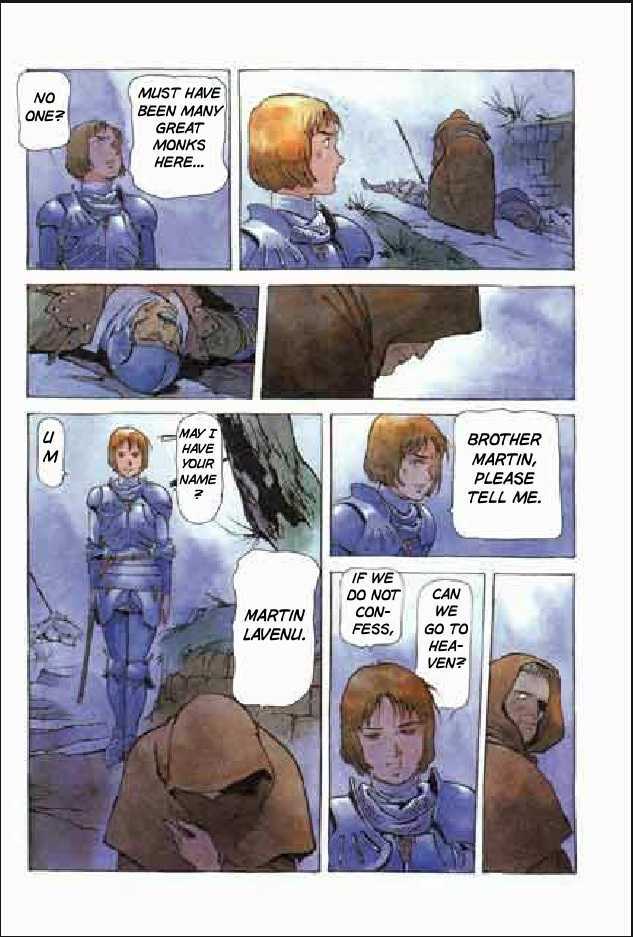 Joan Chapter 3.1 page 77 - Vol.3 Chapter 1 : 1 Agnes \ 2 Alencon \ 3 Marguerite \ 4 Feu de la Pucelle (Joan's...