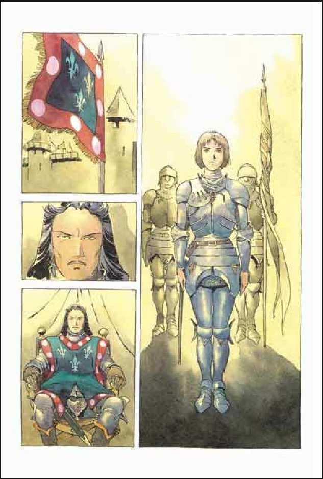 Joan Chapter 3.1 page 82 - Vol.3 Chapter 1 : 1 Agnes \ 2 Alencon \ 3 Marguerite \ 4 Feu de la Pucelle (Joan's...