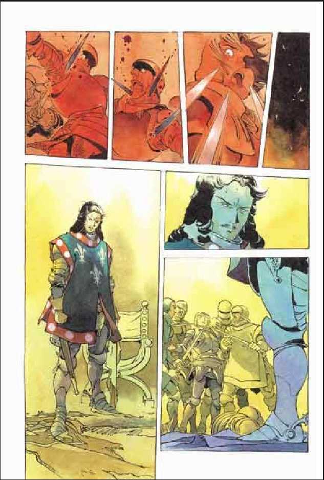 Joan Chapter 3.1 page 90 - Vol.3 Chapter 1 : 1 Agnes \ 2 Alencon \ 3 Marguerite \ 4 Feu de la Pucelle (Joan's...