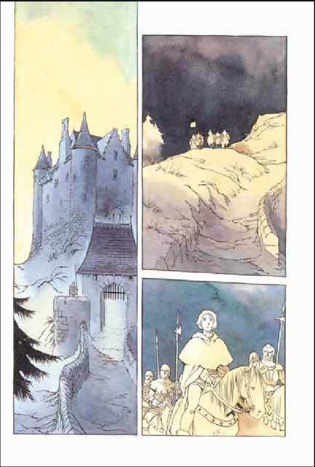 Joan Chapter 3.1 page 95 - Vol.3 Chapter 1 : 1 Agnes \ 2 Alencon \ 3 Marguerite \ 4 Feu de la Pucelle (Joan's...
