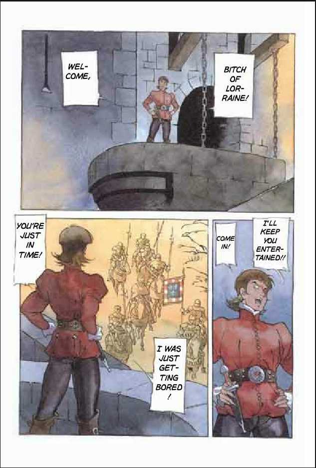 Joan Chapter 3.1 page 96 - Vol.3 Chapter 1 : 1 Agnes \ 2 Alencon \ 3 Marguerite \ 4 Feu de la Pucelle (Joan's...