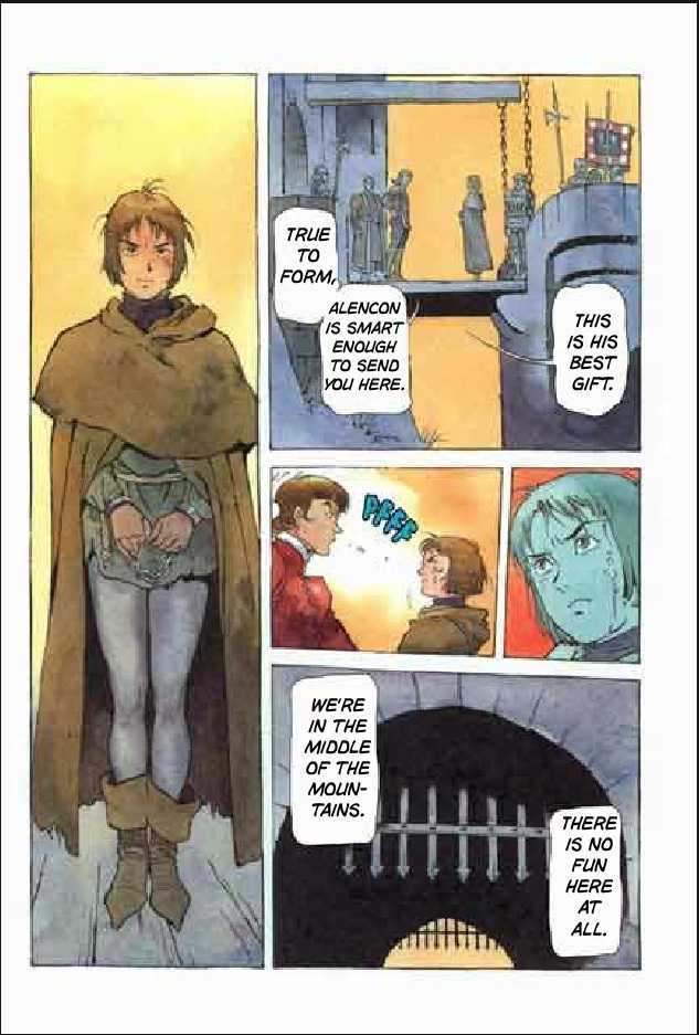 Joan Chapter 3.1 page 97 - Vol.3 Chapter 1 : 1 Agnes \ 2 Alencon \ 3 Marguerite \ 4 Feu de la Pucelle (Joan's...