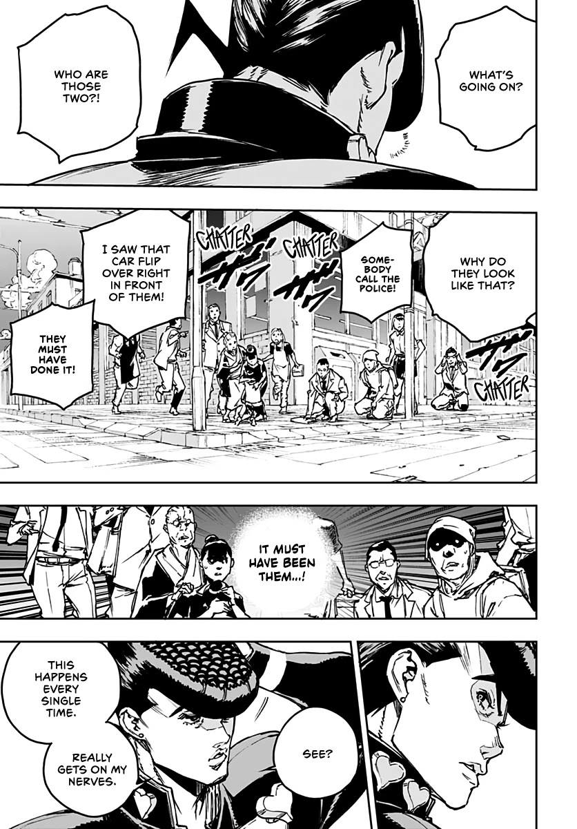 JoJo's Bizarre Adventure: Crazy Diamond's Demonic Heartbreak Chapter 2 page 14 - Chapter 2: Crazy Diamond's Demonic Heartbreak #2