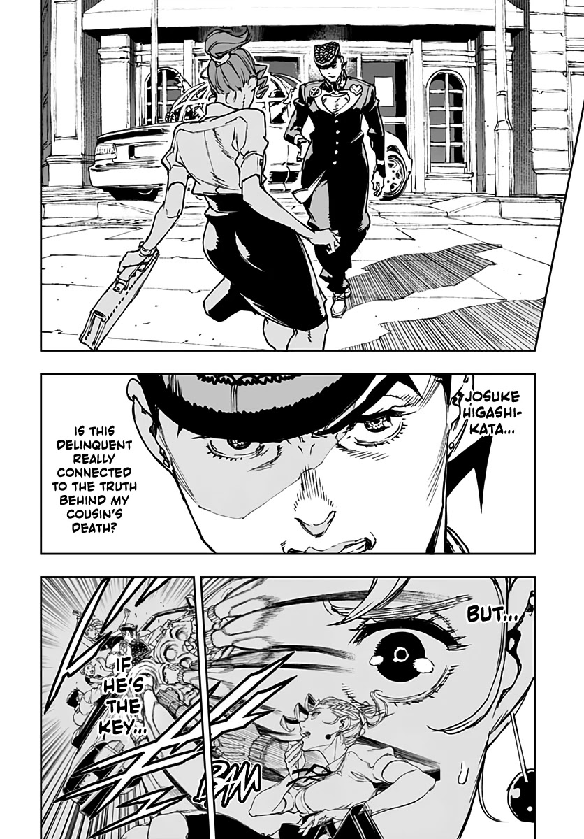 JoJo's Bizarre Adventure: Crazy Diamond's Demonic Heartbreak Chapter 3 page 10 - Chapter 3: Crazy Diamond's Demonic Heartbreak #3