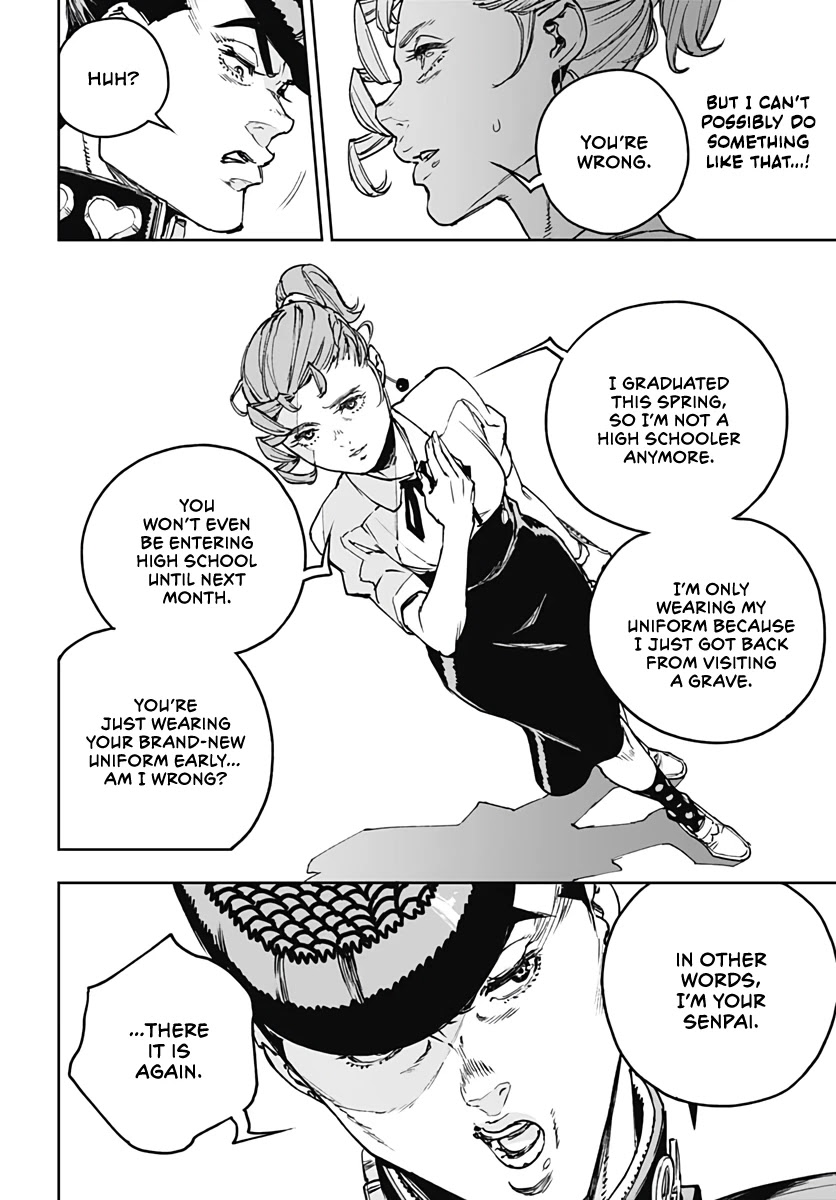 JoJo's Bizarre Adventure: Crazy Diamond's Demonic Heartbreak Chapter 3 page 22 - Chapter 3: Crazy Diamond's Demonic Heartbreak #3