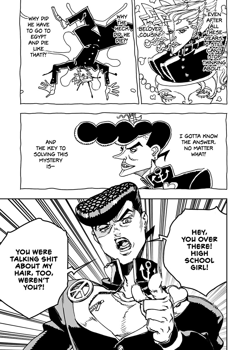 JoJo's Bizarre Adventure: Crazy Diamond's Demonic Heartbreak Chapter 3 page 9 - Chapter 3: Crazy Diamond's Demonic Heartbreak #3