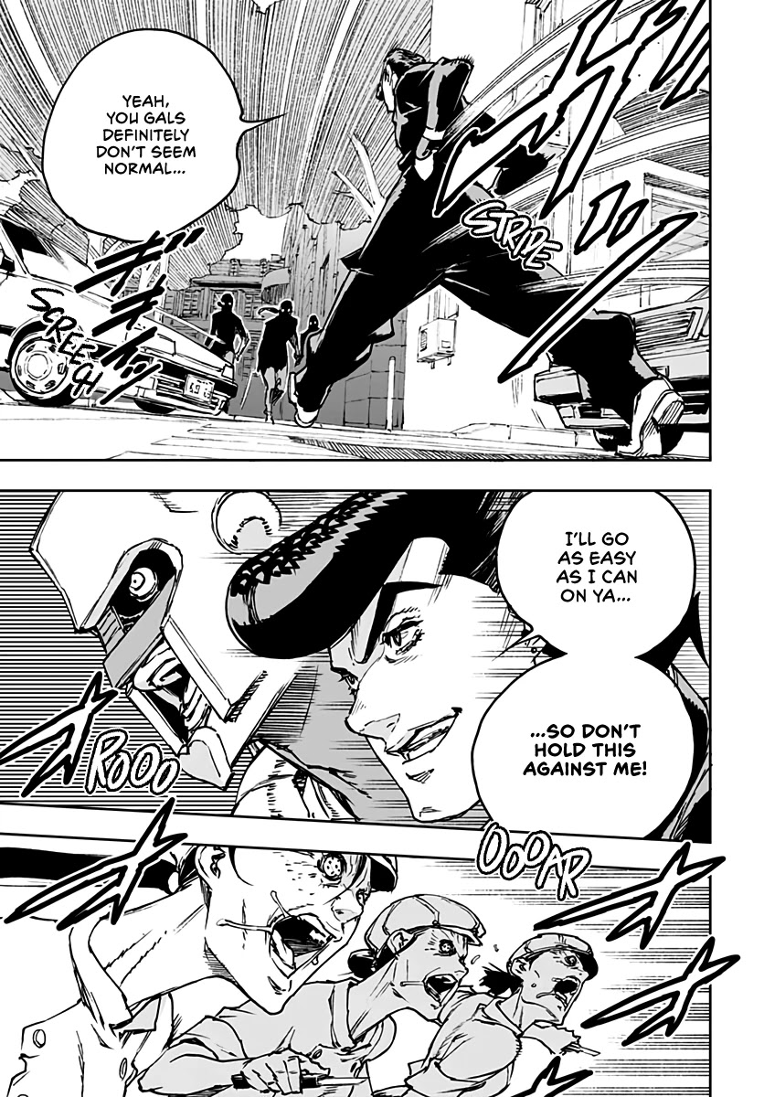 JoJo's Bizarre Adventure: Crazy Diamond's Demonic Heartbreak Chapter 5 page 12 - Chapter 5: Crazy Diamond's Demonic Heartbreak #5