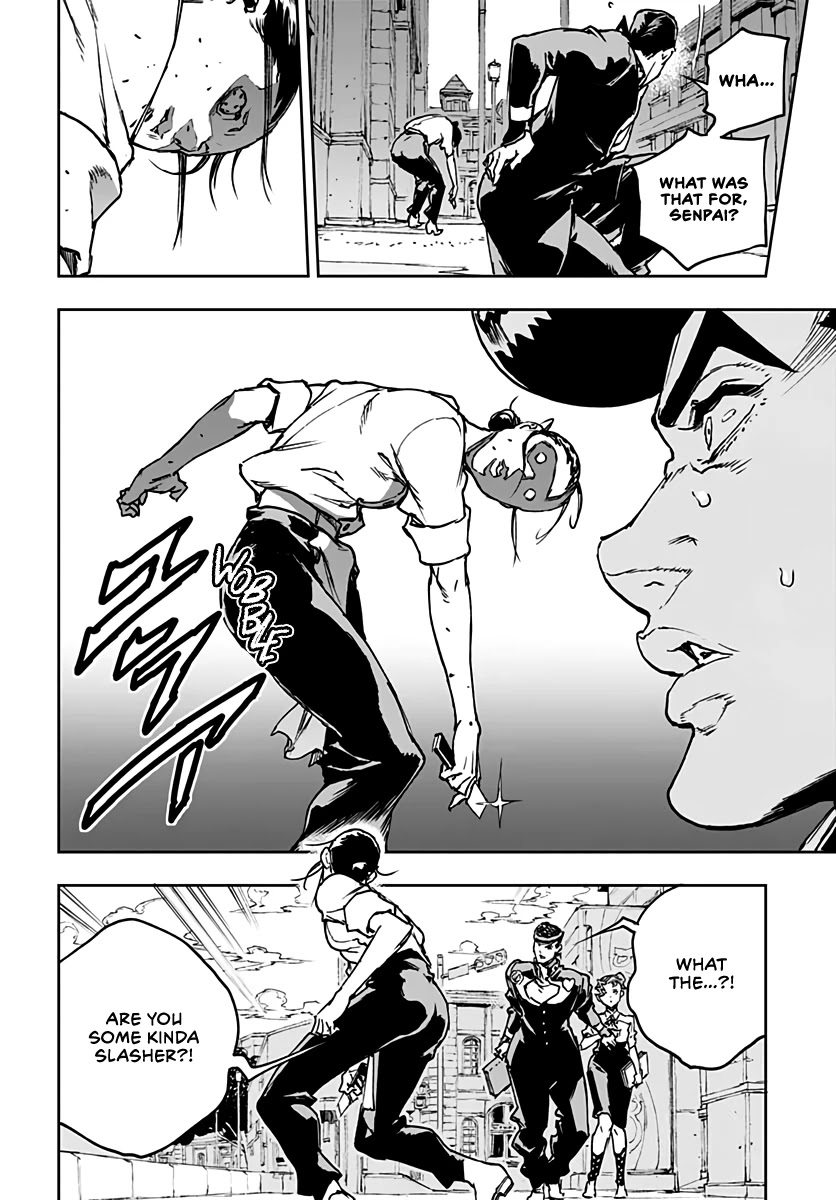 JoJo's Bizarre Adventure: Crazy Diamond's Demonic Heartbreak Chapter 5 page 9 - Chapter 5: Crazy Diamond's Demonic Heartbreak #5