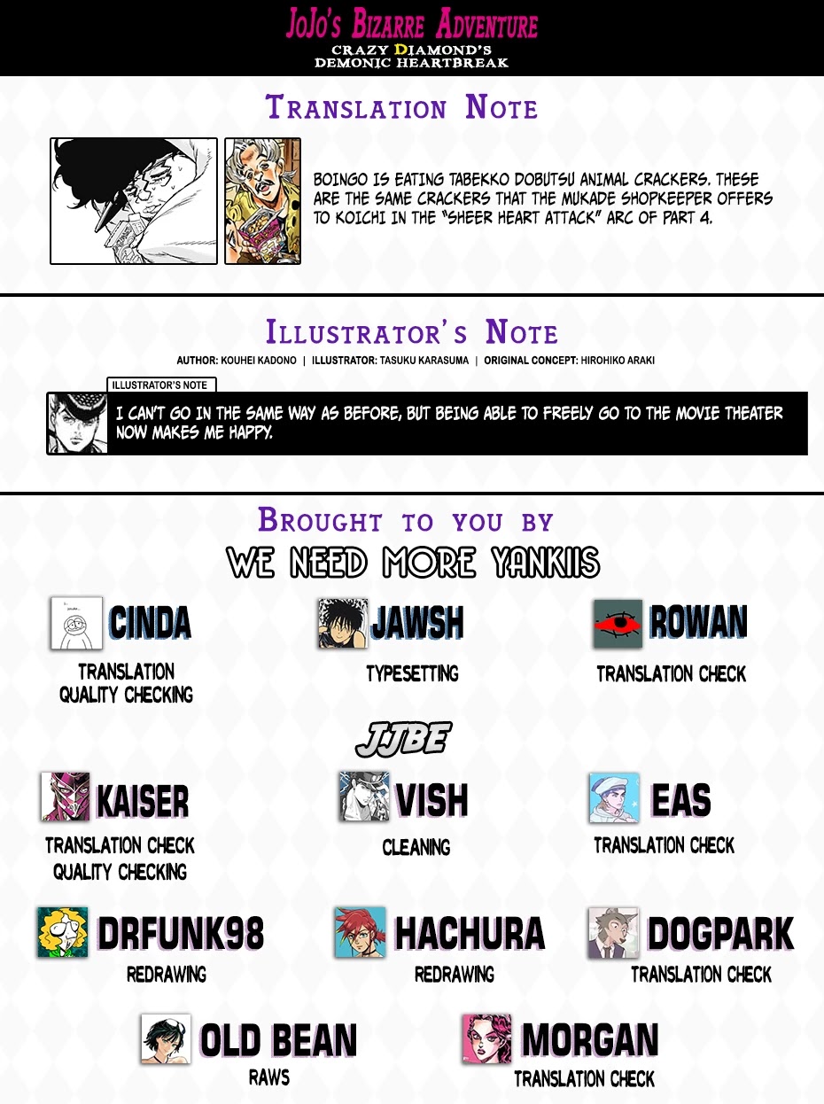 JoJo's Bizarre Adventure: Crazy Diamond's Demonic Heartbreak Chapter 6 page 34 - Chapter 6: #6