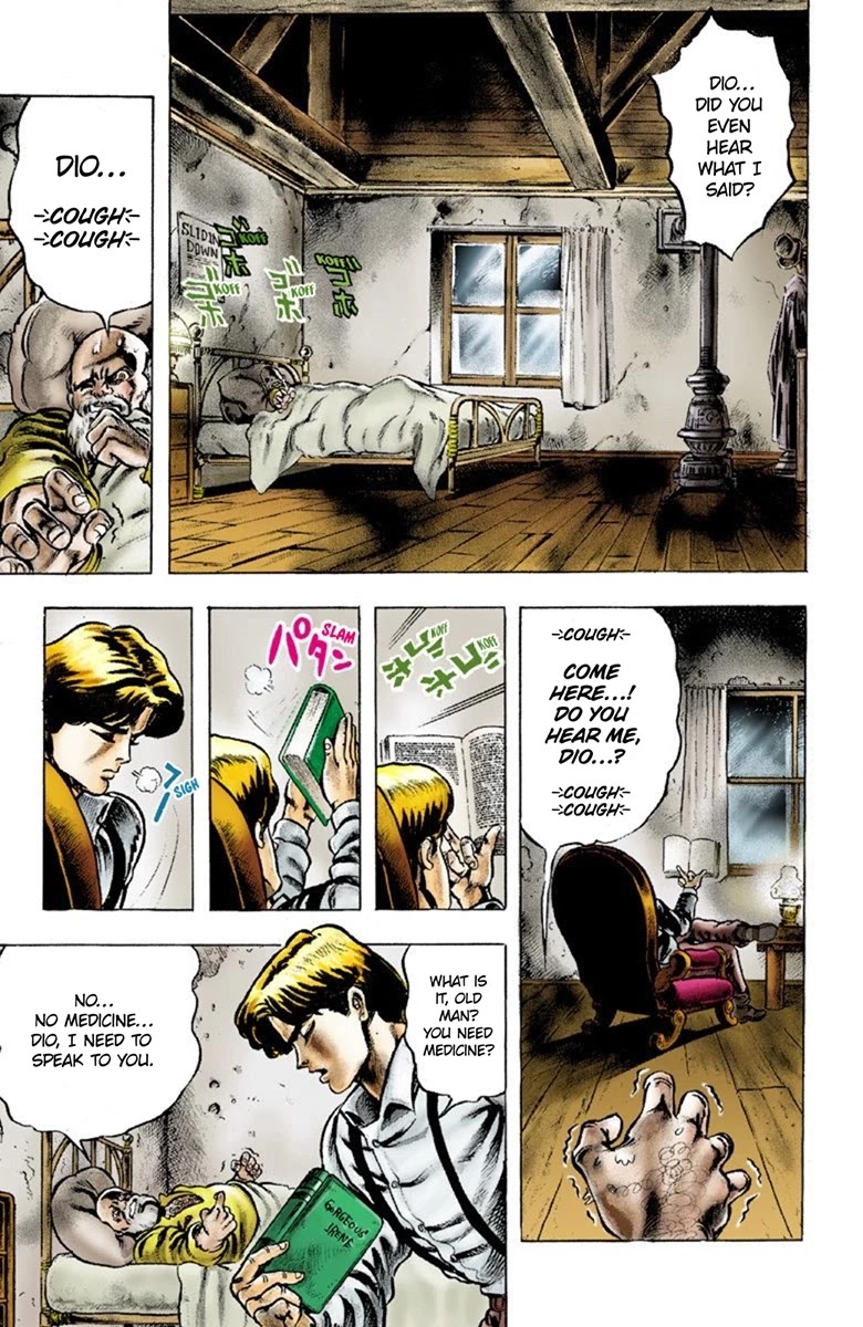 JoJo's Bizarre Adventure Part 1 - Phantom Blood (Official Colored) Chapter 1 page 12 - Chapter 1: Prologue