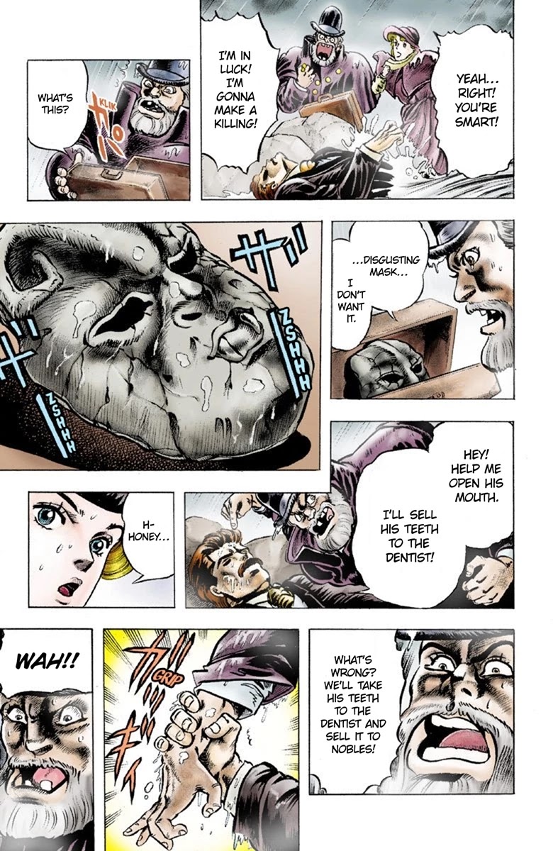JoJo's Bizarre Adventure Part 1 - Phantom Blood (Official Colored) Chapter 1 page 16 - Chapter 1: Prologue