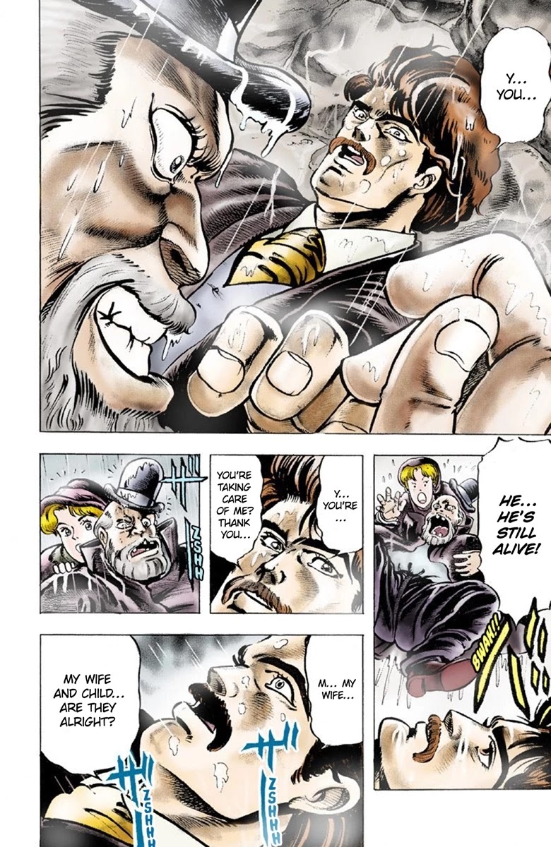 JoJo's Bizarre Adventure Part 1 - Phantom Blood (Official Colored) Chapter 1 page 17 - Chapter 1: Prologue