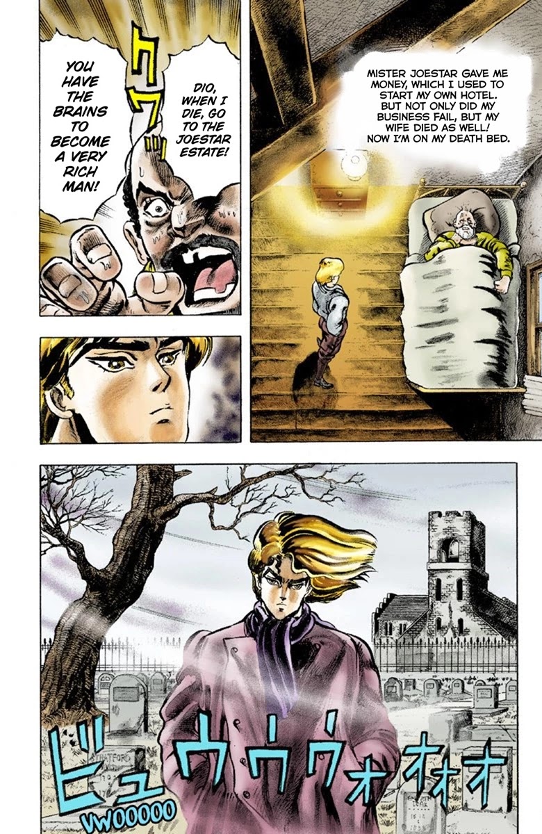 JoJo's Bizarre Adventure Part 1 - Phantom Blood (Official Colored) Chapter 1 page 19 - Chapter 1: Prologue