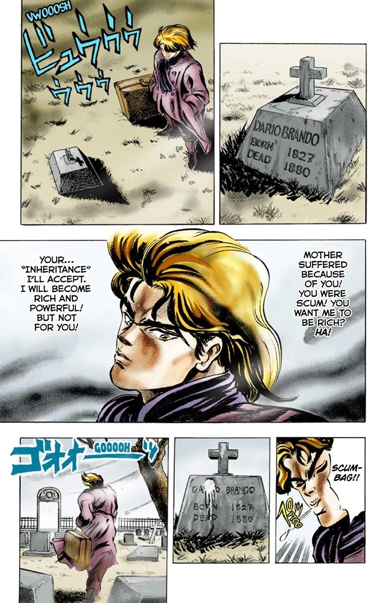 JoJo's Bizarre Adventure Part 1 - Phantom Blood (Official Colored) Chapter 1 page 20 - Chapter 1: Prologue