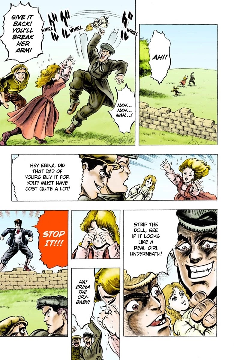 JoJo's Bizarre Adventure Part 1 - Phantom Blood (Official Colored) Chapter 1 page 22 - Chapter 1: Prologue