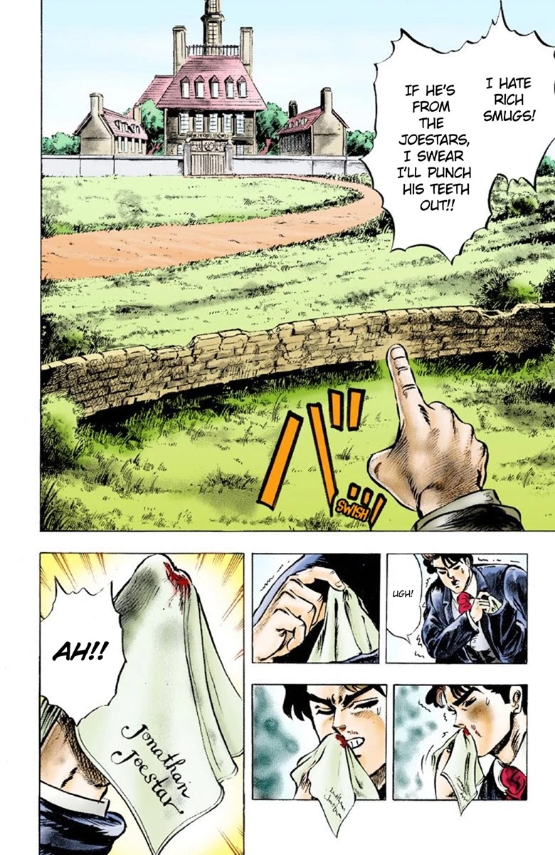 JoJo's Bizarre Adventure Part 1 - Phantom Blood (Official Colored) Chapter 1 page 25 - Chapter 1: Prologue