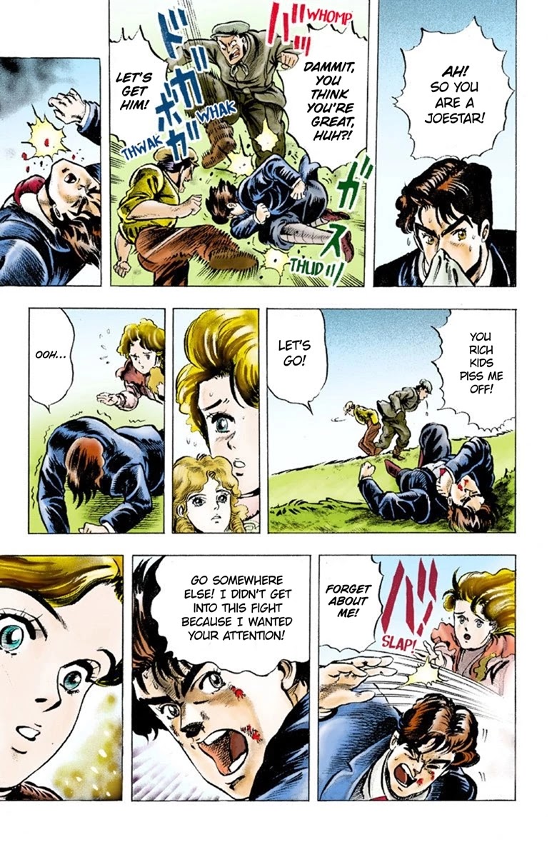 JoJo's Bizarre Adventure Part 1 - Phantom Blood (Official Colored) Chapter 1 page 26 - Chapter 1: Prologue