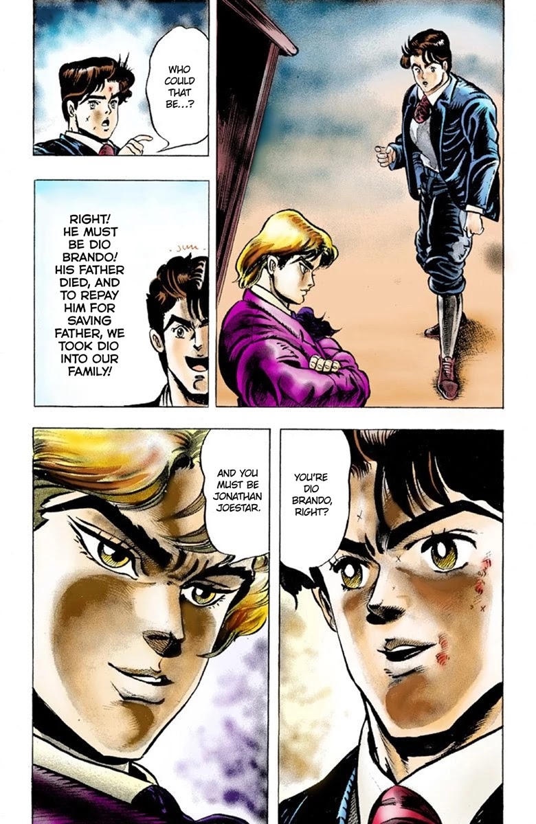 JoJo's Bizarre Adventure Part 1 - Phantom Blood (Official Colored) Chapter 1 page 31 - Chapter 1: Prologue