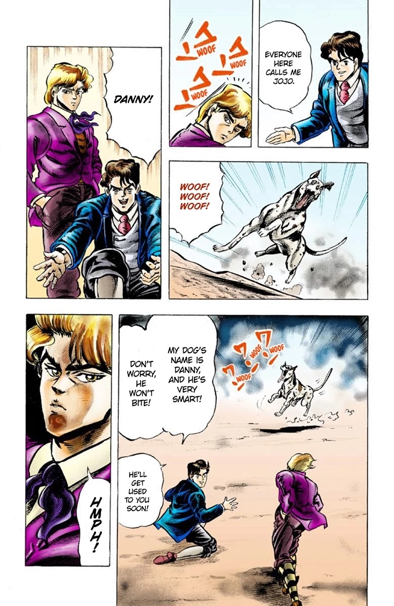 JoJo's Bizarre Adventure Part 1 - Phantom Blood (Official Colored) Chapter 1 page 32 - Chapter 1: Prologue