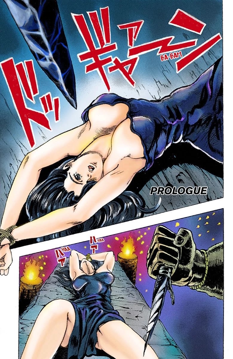 JoJo's Bizarre Adventure Part 1 - Phantom Blood (Official Colored) Chapter 1 page 4 - Chapter 1: Prologue