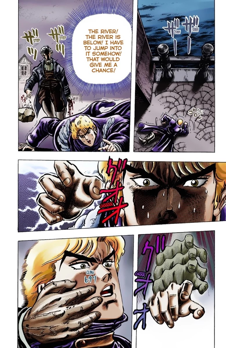 JoJo's Bizarre Adventure Part 1 - Phantom Blood (Official Colored) Chapter 10 page 14 - Chapter 10: The Stone Mask Part 3