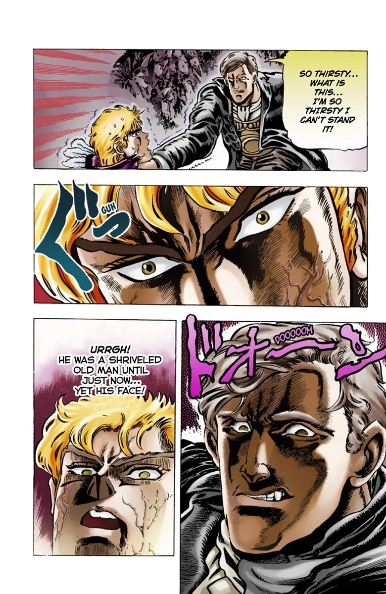 JoJo's Bizarre Adventure Part 1 - Phantom Blood (Official Colored) Chapter 10 page 16 - Chapter 10: The Stone Mask Part 3