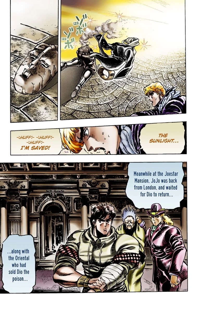 JoJo's Bizarre Adventure Part 1 - Phantom Blood (Official Colored) Chapter 10 page 19 - Chapter 10: The Stone Mask Part 3