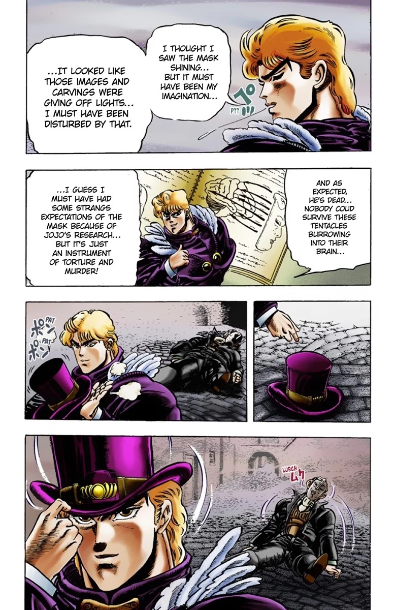 JoJo's Bizarre Adventure Part 1 - Phantom Blood (Official Colored) Chapter 10 page 6 - Chapter 10: The Stone Mask Part 3