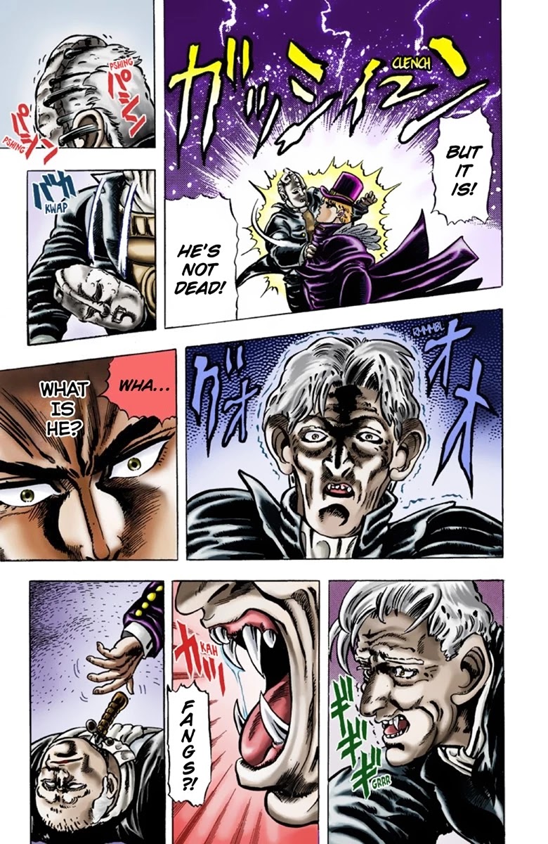 JoJo's Bizarre Adventure Part 1 - Phantom Blood (Official Colored) Chapter 10 page 8 - Chapter 10: The Stone Mask Part 3