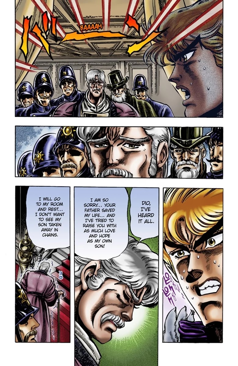 JoJo's Bizarre Adventure Part 1 - Phantom Blood (Official Colored) Chapter 11 page 13 - Chapter 11: The Stone Mask Part 4