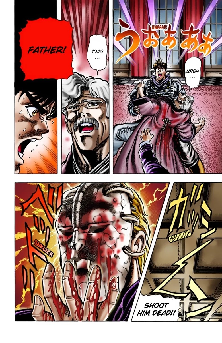 JoJo's Bizarre Adventure Part 1 - Phantom Blood (Official Colored) Chapter 11 page 19 - Chapter 11: The Stone Mask Part 4