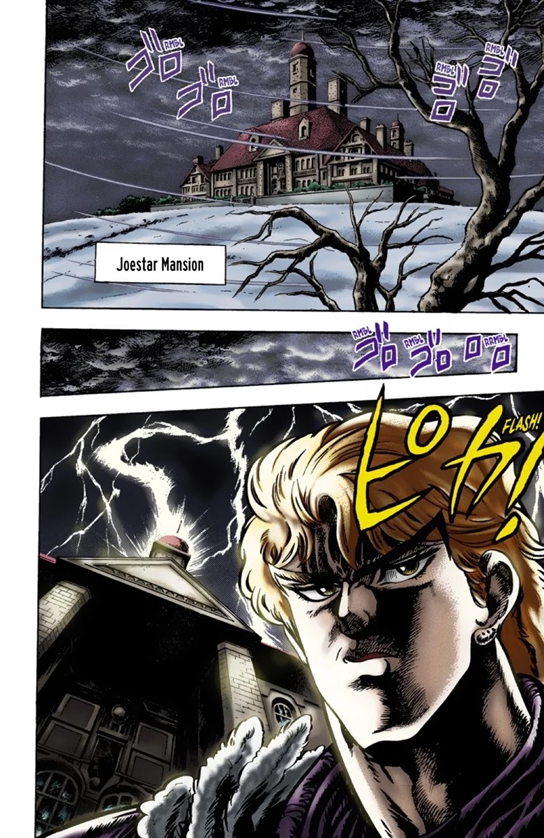 JoJo's Bizarre Adventure Part 1 - Phantom Blood (Official Colored) Chapter 11 page 3 - Chapter 11: The Stone Mask Part 4