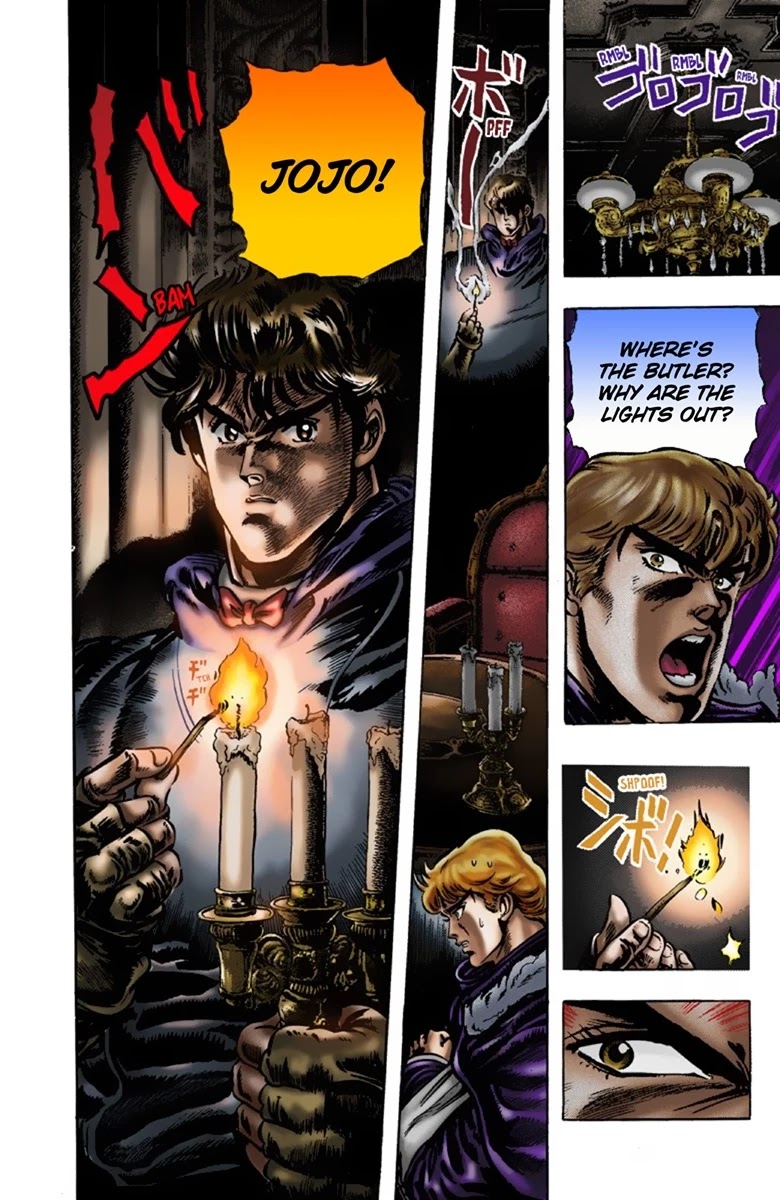 JoJo's Bizarre Adventure Part 1 - Phantom Blood (Official Colored) Chapter 11 page 5 - Chapter 11: The Stone Mask Part 4