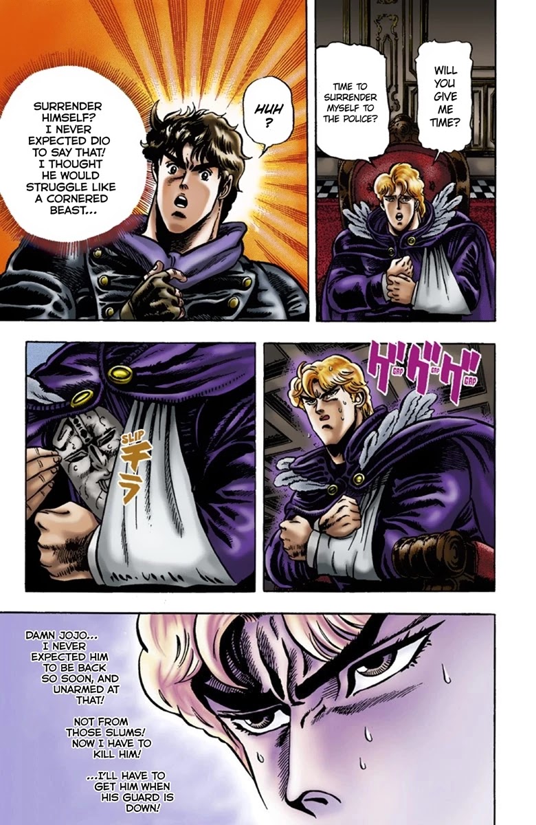 JoJo's Bizarre Adventure Part 1 - Phantom Blood (Official Colored) Chapter 11 page 8 - Chapter 11: The Stone Mask Part 4