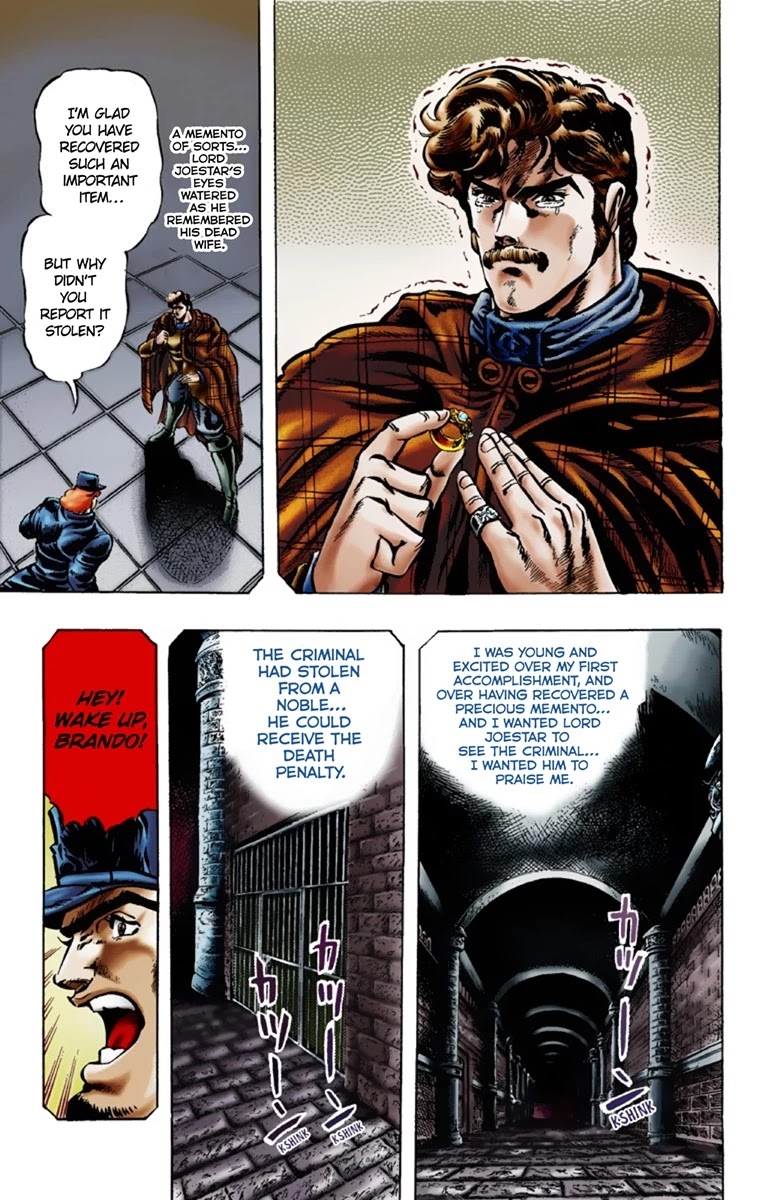 JoJo's Bizarre Adventure Part 1 - Phantom Blood (Official Colored) Chapter 12 page 10 - Chapter 12: Youth with Dio Part 1