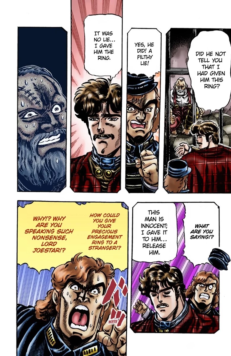 JoJo's Bizarre Adventure Part 1 - Phantom Blood (Official Colored) Chapter 12 page 13 - Chapter 12: Youth with Dio Part 1