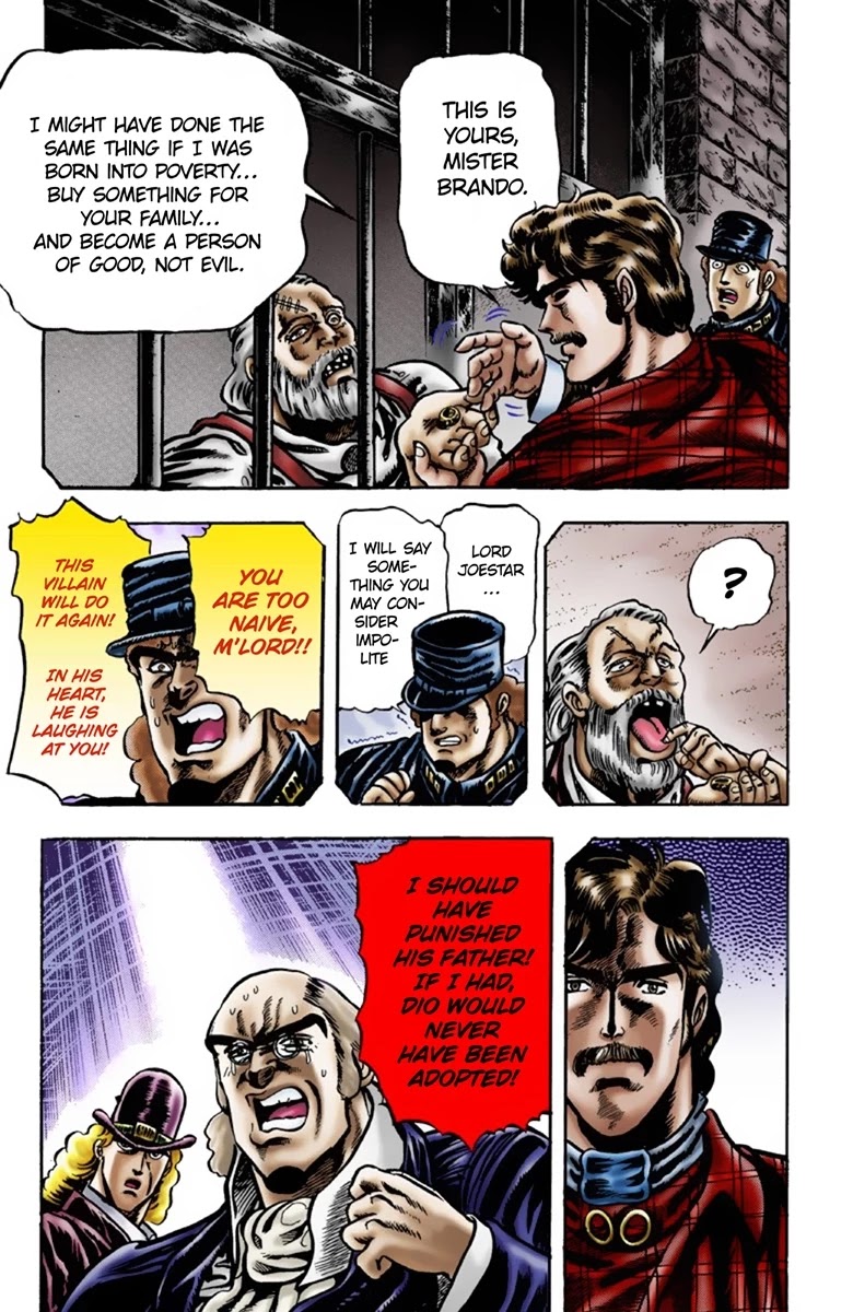 JoJo's Bizarre Adventure Part 1 - Phantom Blood (Official Colored) Chapter 12 page 14 - Chapter 12: Youth with Dio Part 1