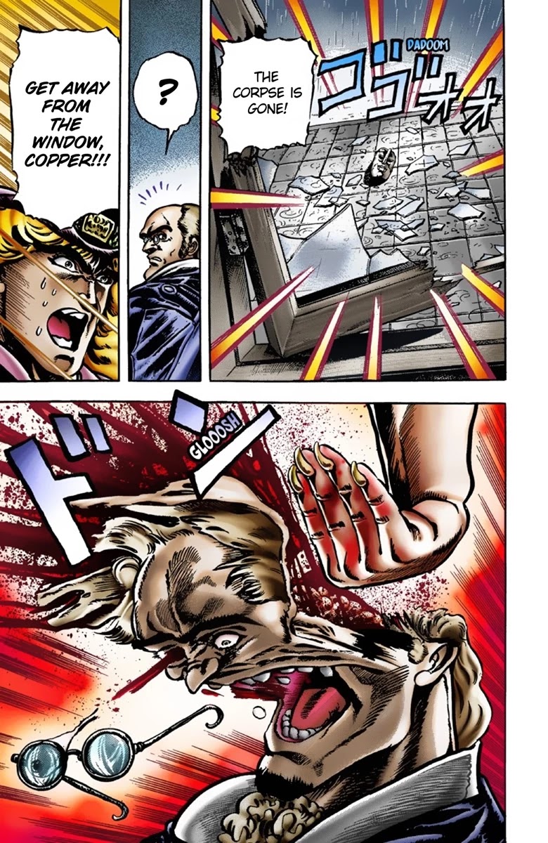 JoJo's Bizarre Adventure Part 1 - Phantom Blood (Official Colored) Chapter 12 page 18 - Chapter 12: Youth with Dio Part 1