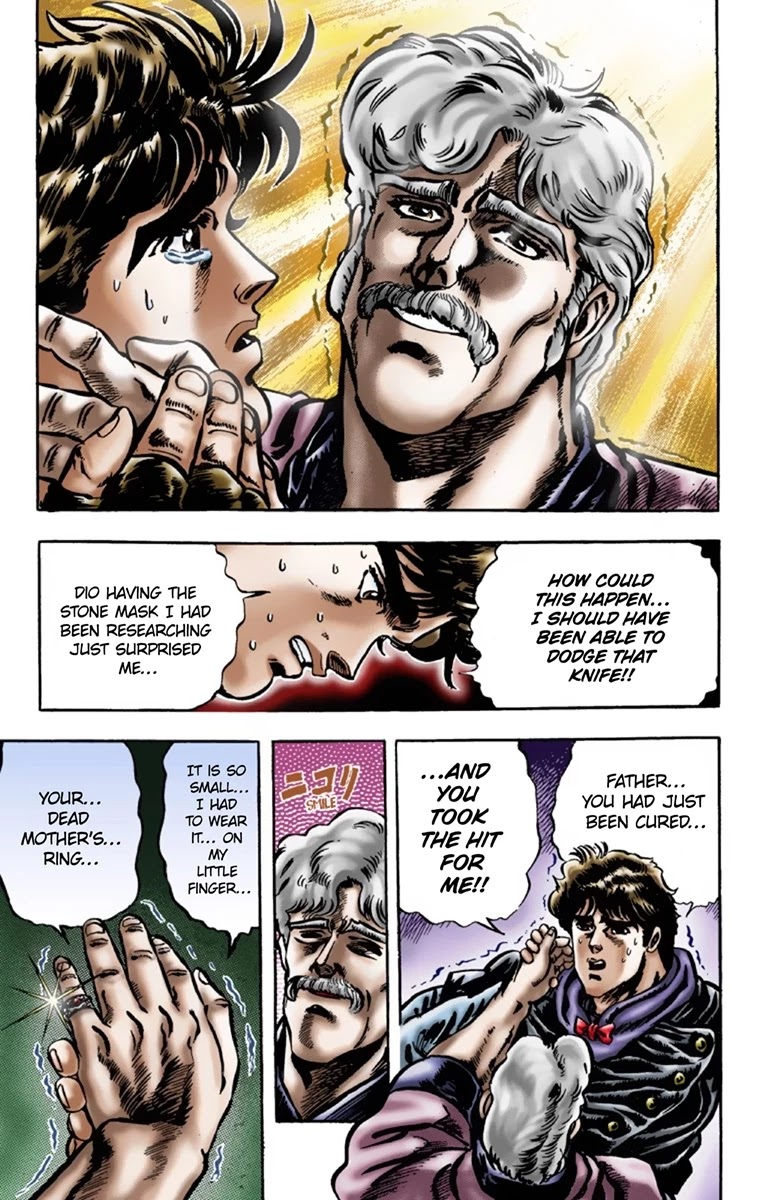 JoJo's Bizarre Adventure Part 1 - Phantom Blood (Official Colored) Chapter 12 page 6 - Chapter 12: Youth with Dio Part 1