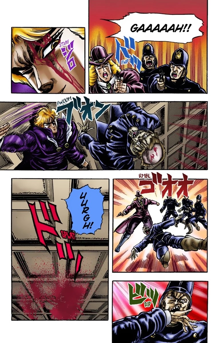 JoJo's Bizarre Adventure Part 1 - Phantom Blood (Official Colored) Chapter 13 page 16 - Chapter 13: Youth with Dio Part 2