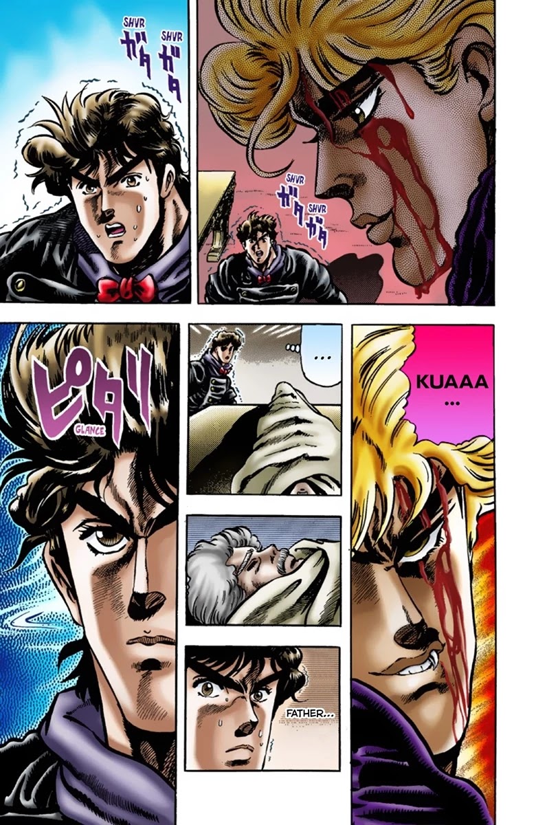 JoJo's Bizarre Adventure Part 1 - Phantom Blood (Official Colored) Chapter 13 page 18 - Chapter 13: Youth with Dio Part 2