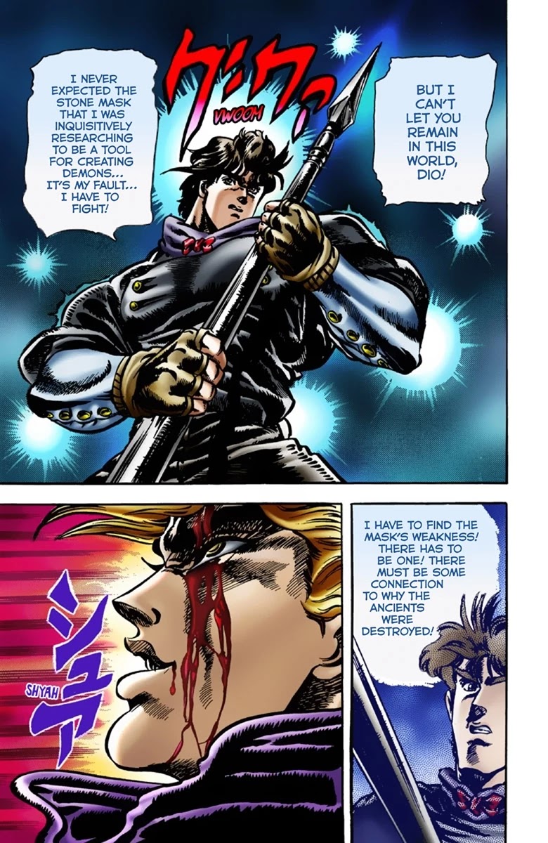 JoJo's Bizarre Adventure Part 1 - Phantom Blood (Official Colored) Chapter 13 page 20 - Chapter 13: Youth with Dio Part 2