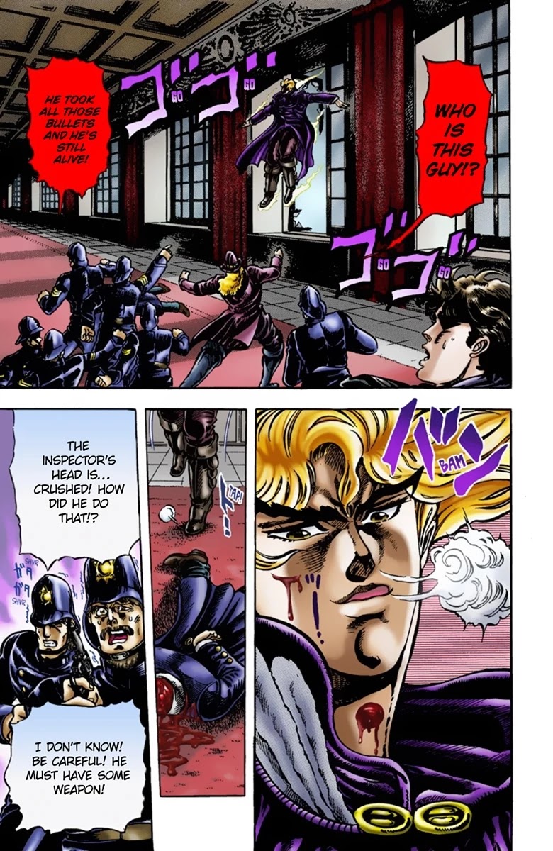 JoJo's Bizarre Adventure Part 1 - Phantom Blood (Official Colored) Chapter 13 page 6 - Chapter 13: Youth with Dio Part 2