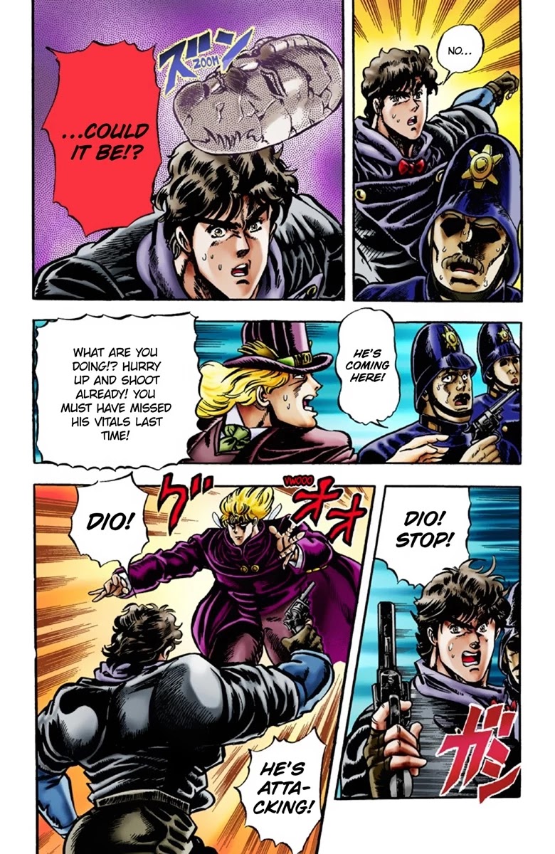 JoJo's Bizarre Adventure Part 1 - Phantom Blood (Official Colored) Chapter 13 page 7 - Chapter 13: Youth with Dio Part 2