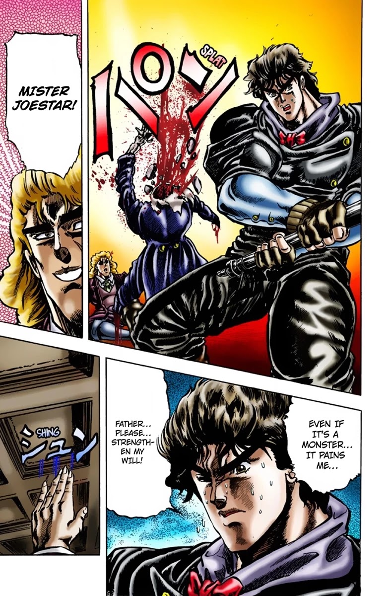 JoJo's Bizarre Adventure Part 1 - Phantom Blood (Official Colored) Chapter 14 page 11 - Chapter 14: Youth with Dio Part 3