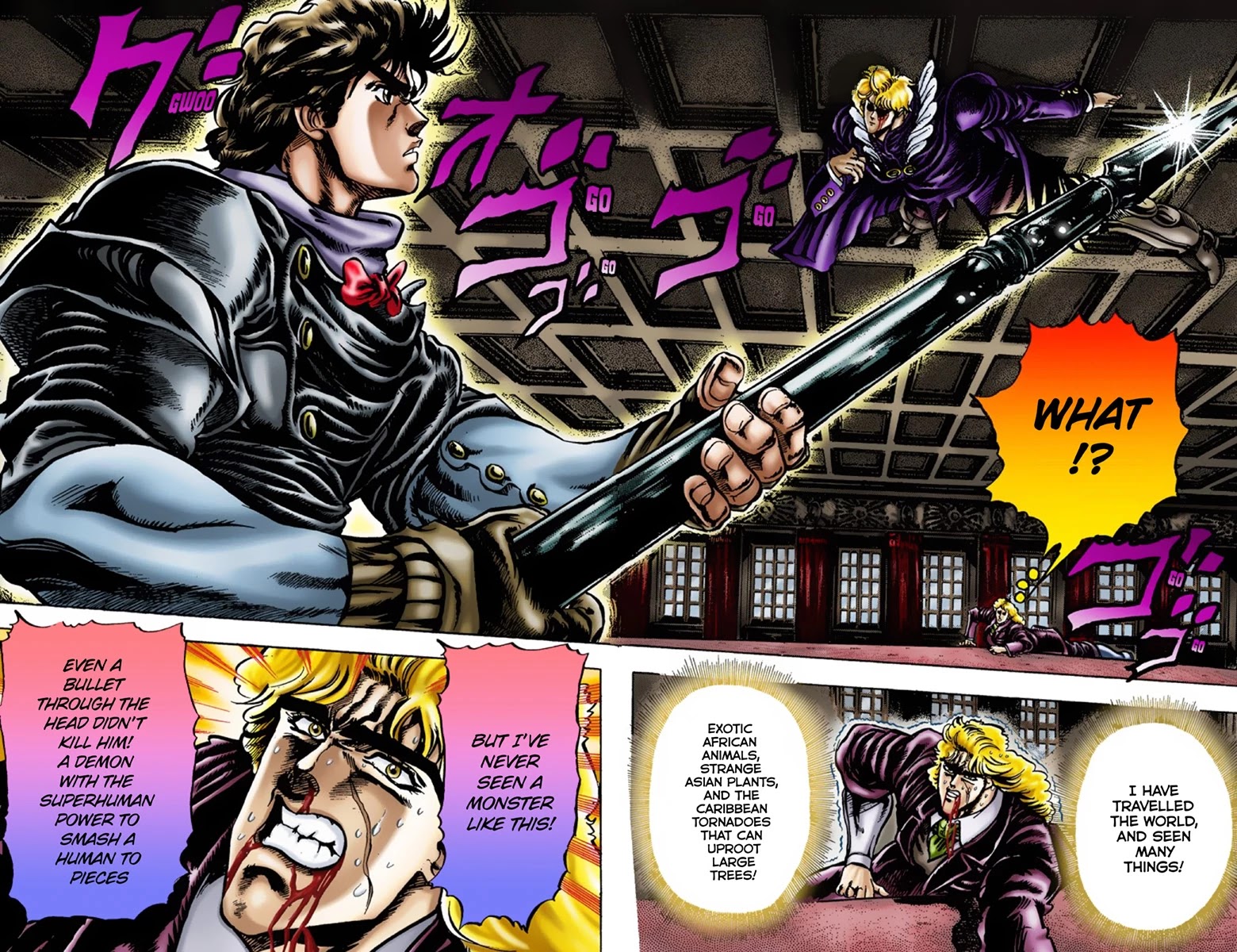 JoJo's Bizarre Adventure Part 1 - Phantom Blood (Official Colored) Chapter 14 page 3 - Chapter 14: Youth with Dio Part 3