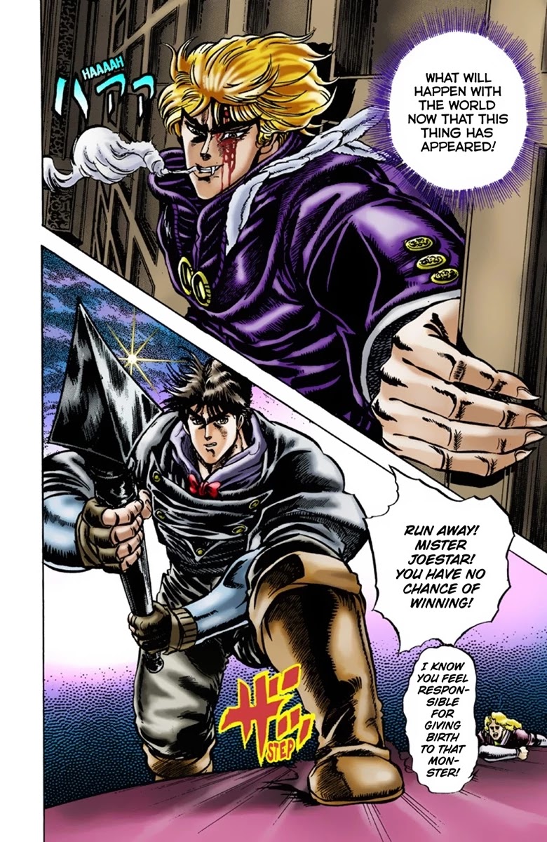 JoJo's Bizarre Adventure Part 1 - Phantom Blood (Official Colored) Chapter 14 page 4 - Chapter 14: Youth with Dio Part 3