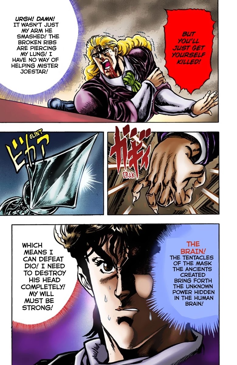 JoJo's Bizarre Adventure Part 1 - Phantom Blood (Official Colored) Chapter 14 page 5 - Chapter 14: Youth with Dio Part 3