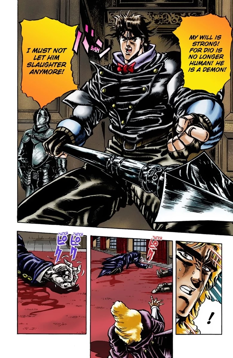 JoJo's Bizarre Adventure Part 1 - Phantom Blood (Official Colored) Chapter 14 page 6 - Chapter 14: Youth with Dio Part 3